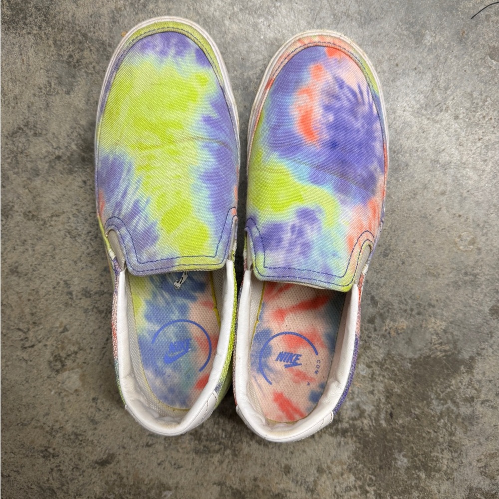 Nike Multicolor Tie-Dye Slip-Ons